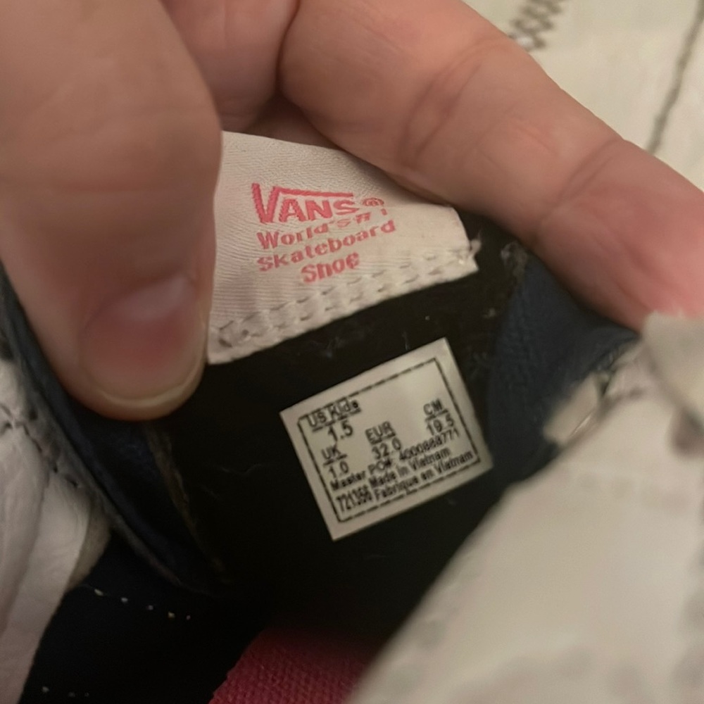 Girls Vans Hightops - Picture 6 of 6